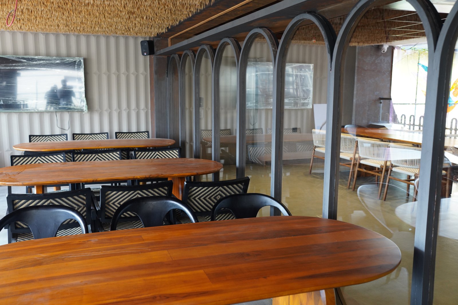 Cocktails and fresh drinks at Naughty Kodi bar, Khajaguda
